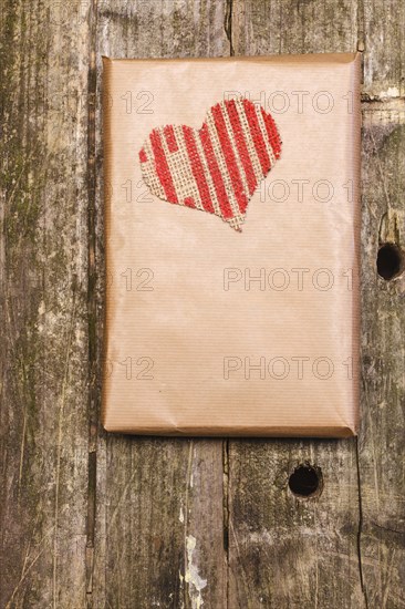 Heart on packaging