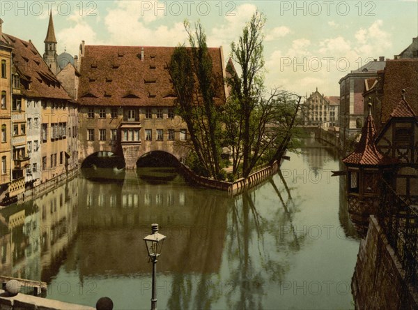 The Holy Spirit Hospital in Nuremberg