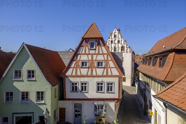 View over the town