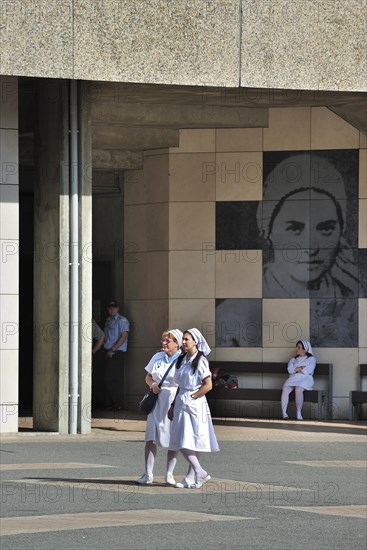 Nurses at the Sanctuary of Our Lady of Lourdes