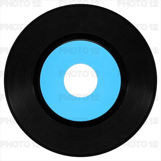 Vinyl record isolated