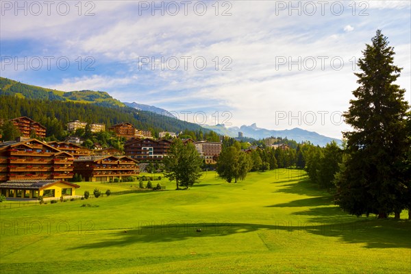 Village with House and Hotel