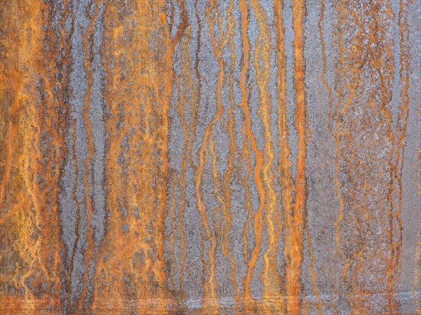 Brown rusted steel texture background