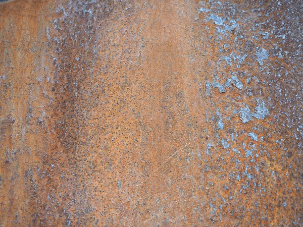 Brown rusted steel texture background