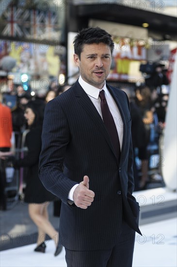 Karl Urban attends the International Premiere of Star Trek Into Darkness on 02.05.2013 at The Empire Leicester Square