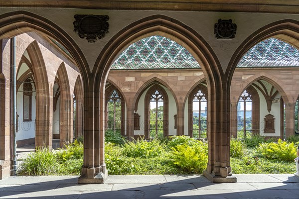 Cloister of the Basel Minster in Basel