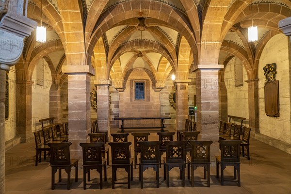 Crypt of the Basel Minster in Basel