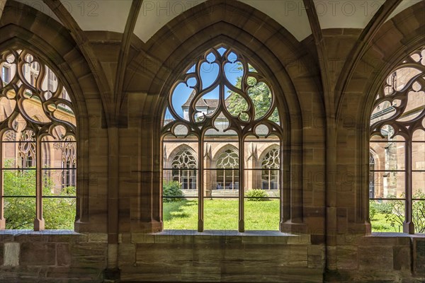 Cloister of the Basel Minster in Basel