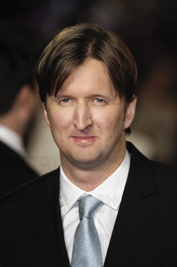 Director Tom Hooper attends the World Premiere of Les Miserables on 05.12.2012 at Leicester Square