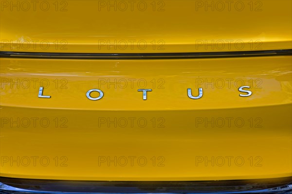 Lettering from the Lotus Emira V6