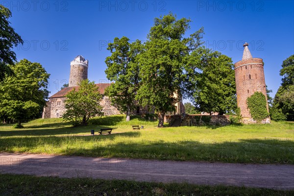 Keep and stork tower Ziesar Castle