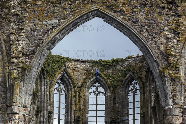 Ruins of the former abbey of Aulne