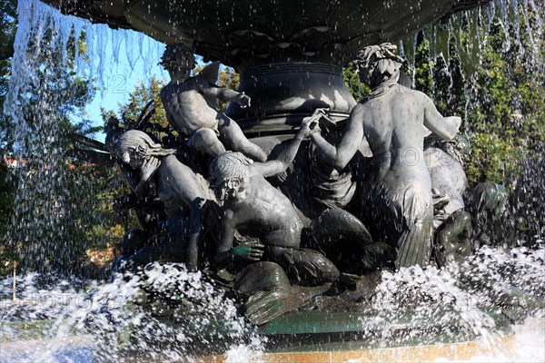 Fountain Stormy Waves by Robert Diez