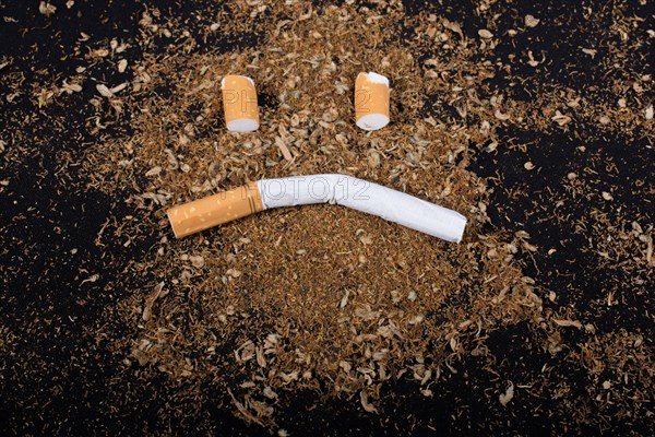 World No Tobacco Day poster for say no smoking concept