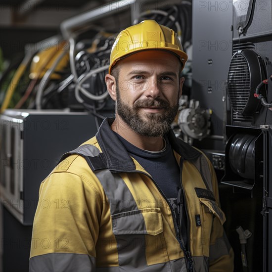 Handyman install a heat pump