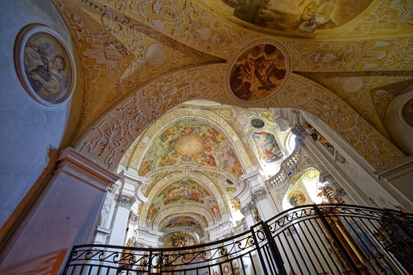 Ceiling fresco of the Banz Monastery Church