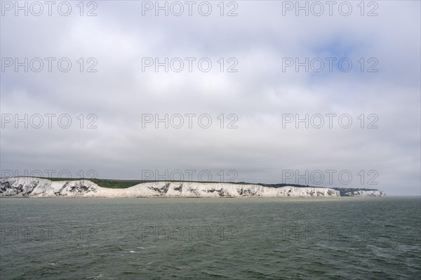 The chalk cliffs of Dover