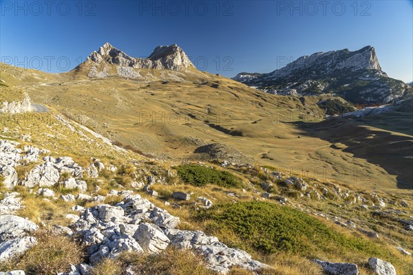 Mountain landscape at Sedlo Pass