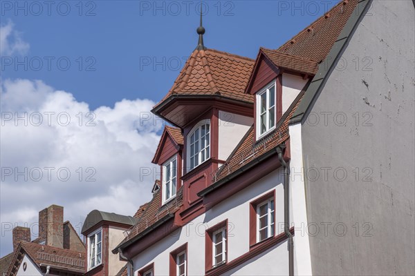 Historic roof elevator bay