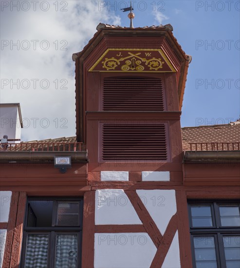 Historic roof elevator bay