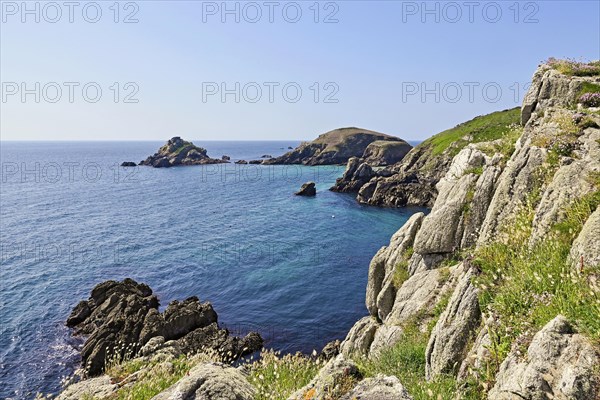 Rocky coast at Pointe de Penn ar Roc'h