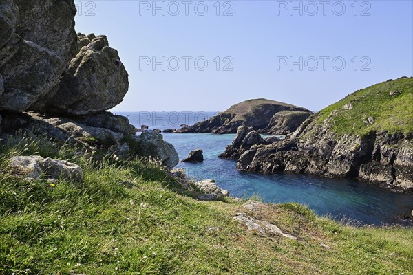 Rocky coast at Pointe de Penn ar Roc'h