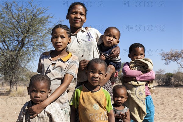 Bushman children