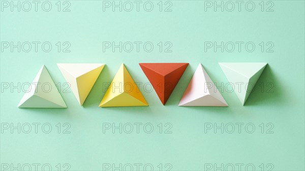 Paper geometric shape