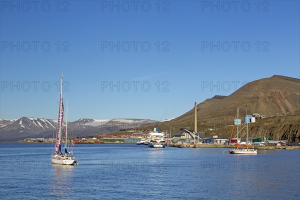 Sailing boats in the harbour