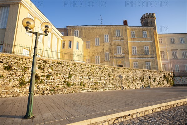 Parts of the old city wall of Porec