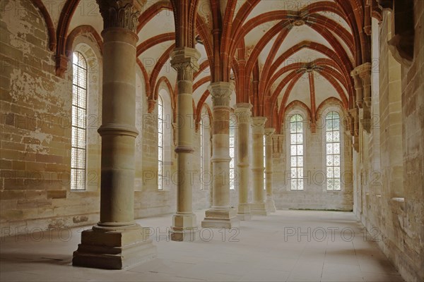 Men's refectory of the former Cistercian abbey