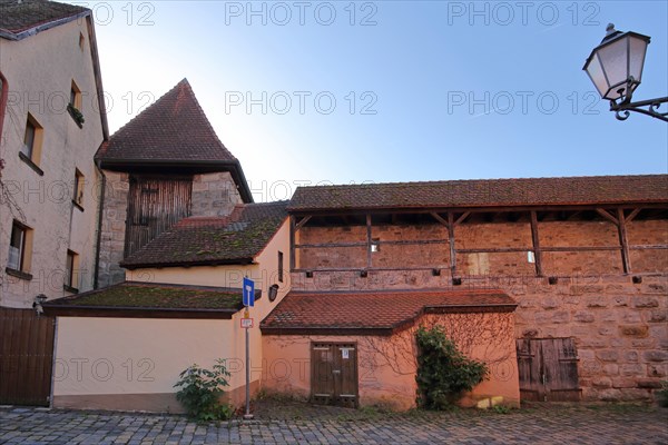 Sauturm with historic town wall