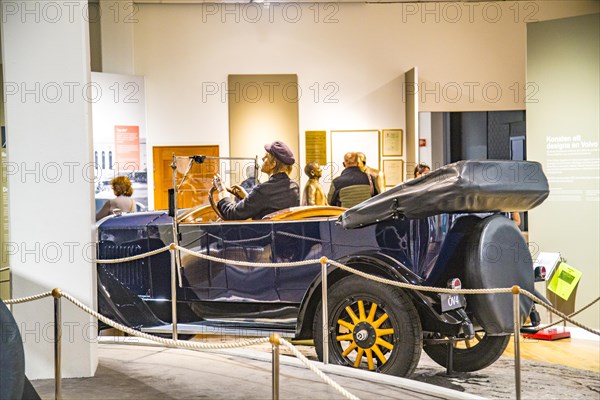 Historic vehicle at the Volvo Museum