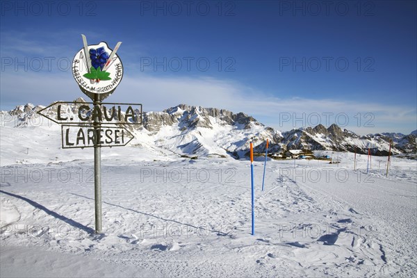 Ski area Passo San Pellegrino-Falcade