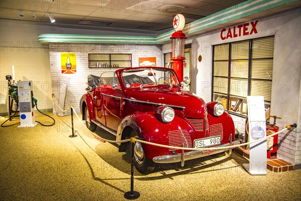 Historic vehicle at the Volvo Museum