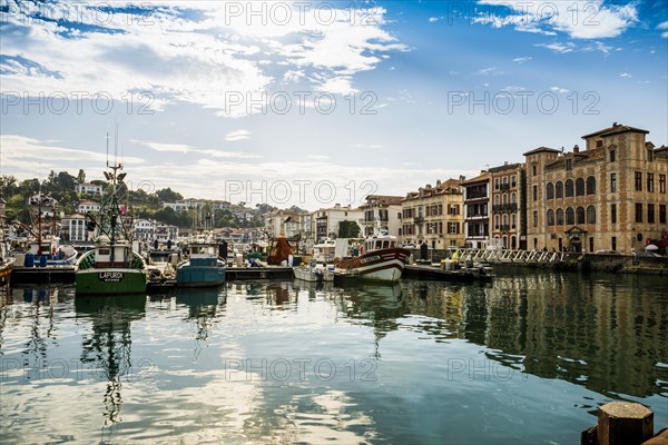 Fishing boats in the harbour