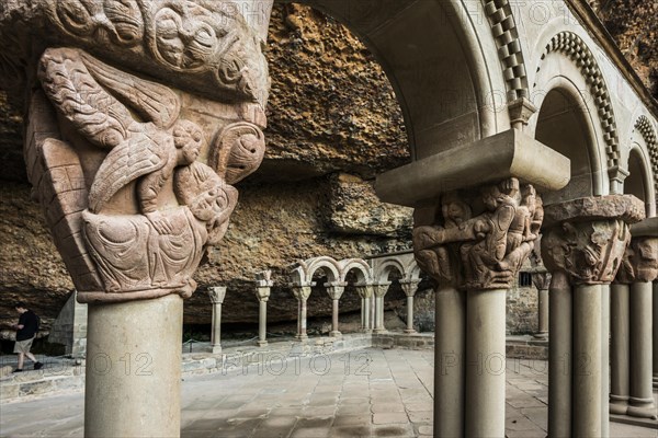 Romanesque cloister