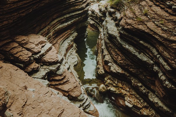 Landscape full rocky formations