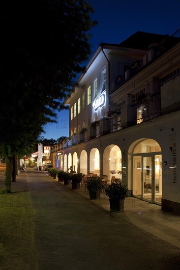 The Travemuende Casino at night