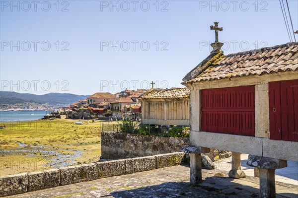 Traditional old granary Combarro