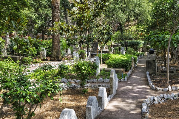 Gravestones at Trafalgar Cemetery
