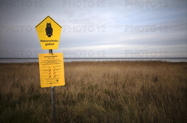 Nature reserve sign