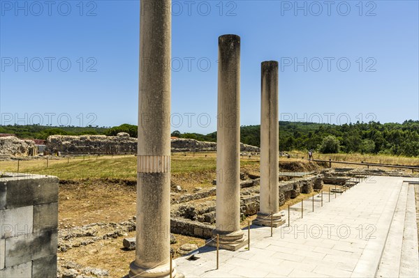 Historical ancient Roman ruins