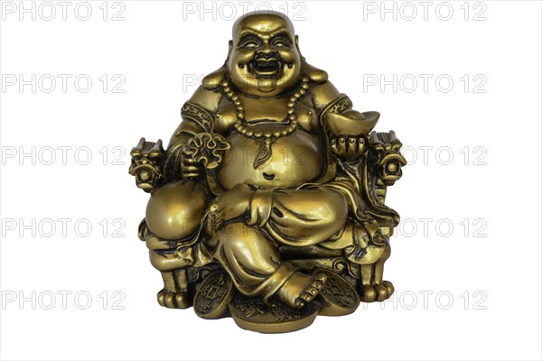 Golden buddha cutout