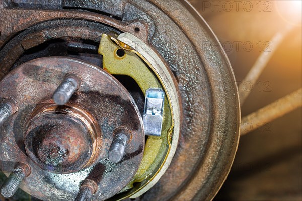 Repair of a parking brake