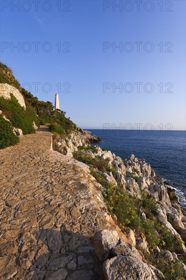 Way at the lighthouse of Cap Ferrat