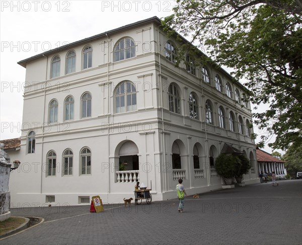 Amangalla hotel in historic town of Galle, Sri Lanka, Asia