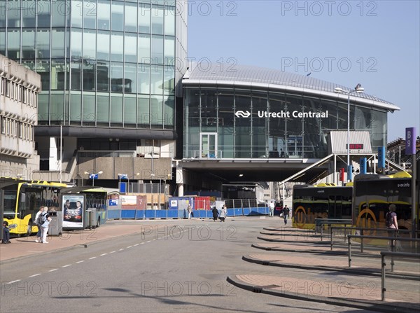 Utrecht Centraal railway and bus station, Utrecht, Netherlands