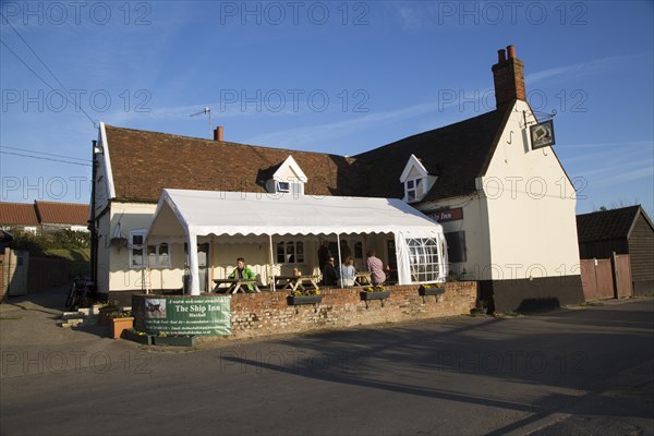 The Ship public house, Blaxhall, Suffolk, England, UK