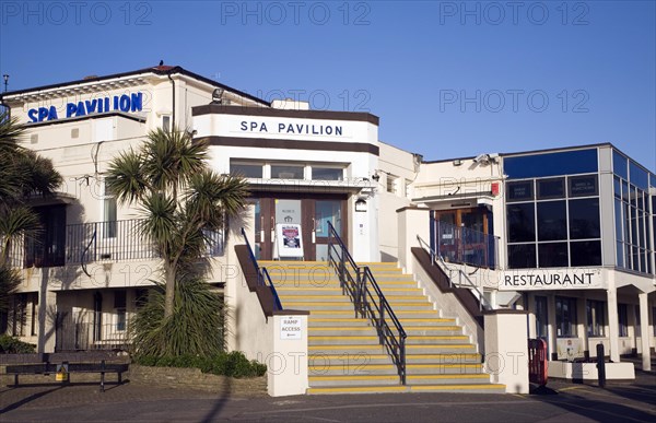Spa pavilion theatre, Felixstowe, Suffolk, England, United Kingdom, Europe